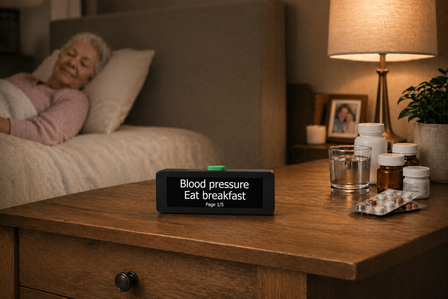 MedClock – Medication Reminders with Family Peace of Mind with 2 year SMS plan included